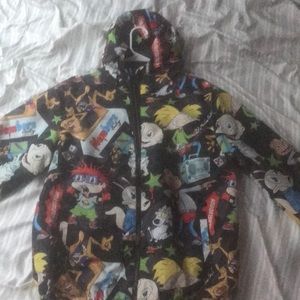 Members only Nickelodeon rain jacket